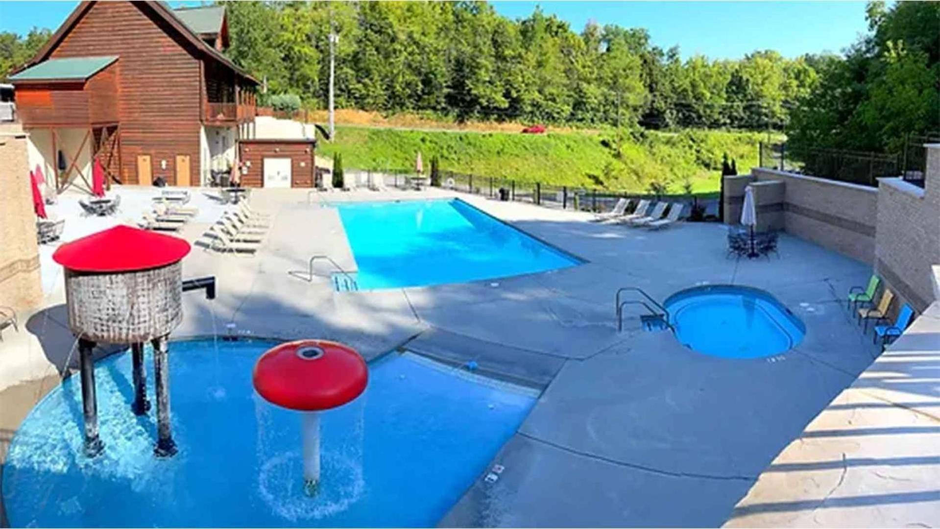 New Majestic 5 Star Amazing View, Pool, Hot Tub! Villa Pigeon Forge Luaran gambar