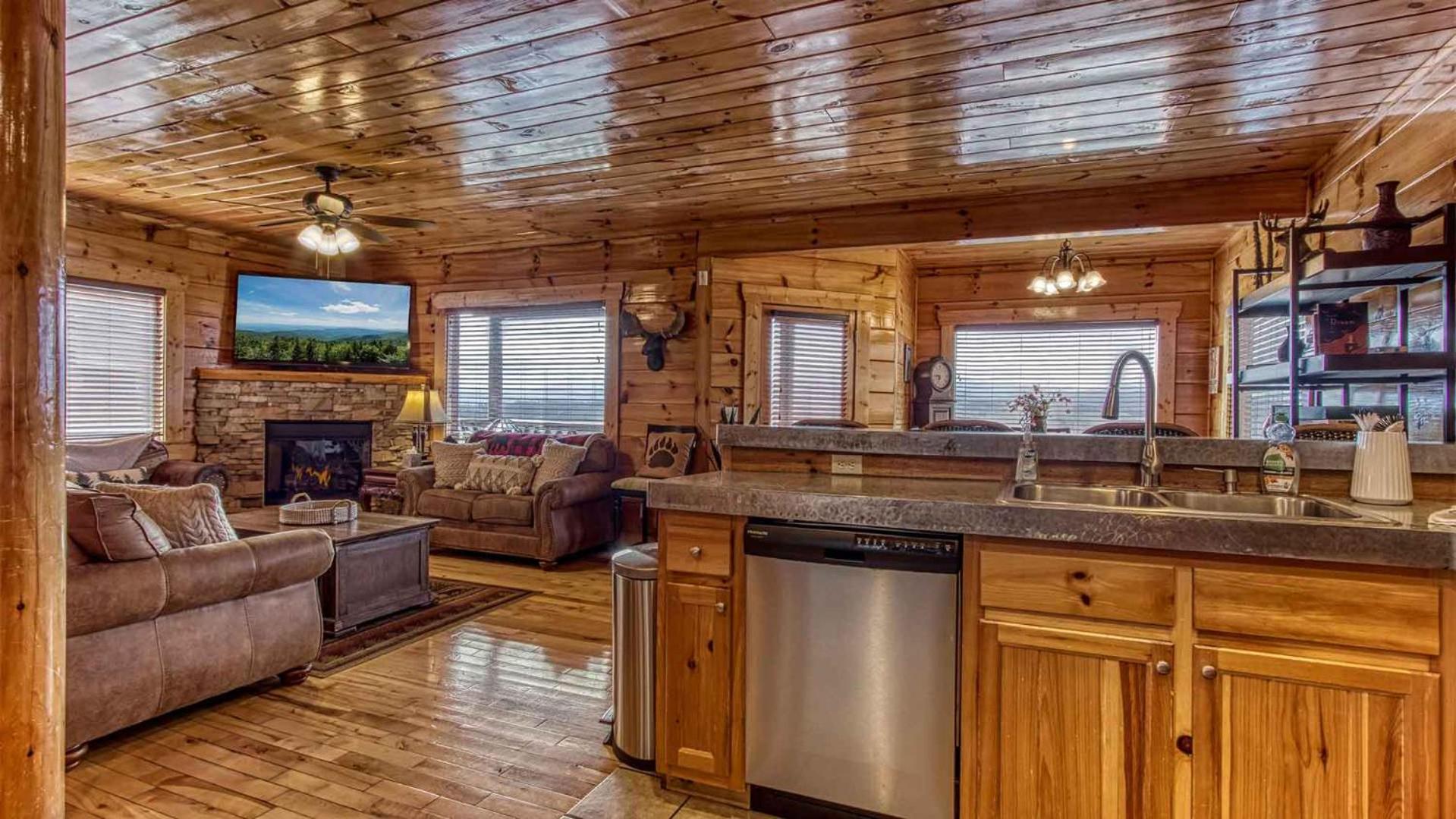 New Majestic 5 Star Amazing View, Pool, Hot Tub! Villa Pigeon Forge Luaran gambar