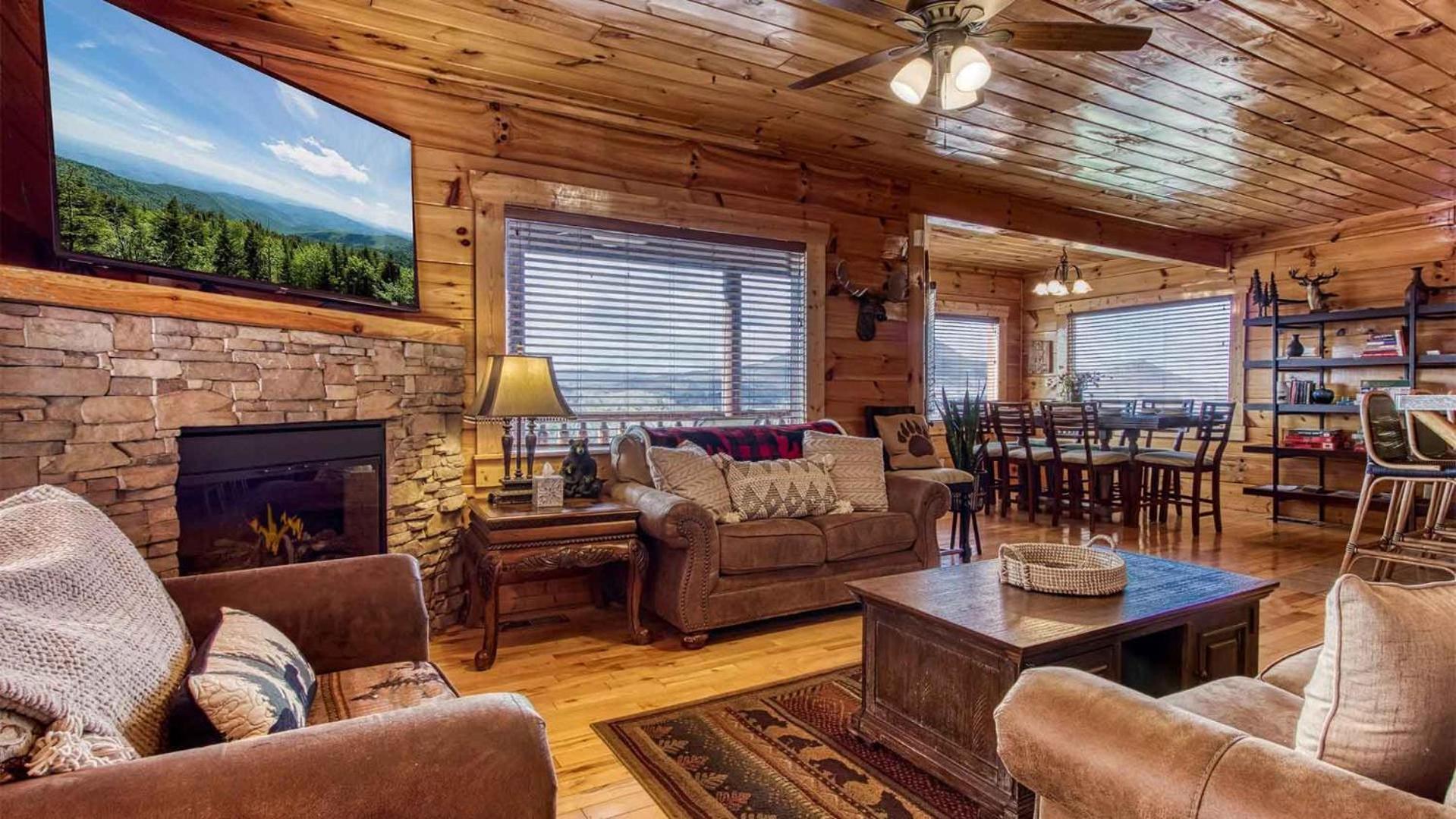 New Majestic 5 Star Amazing View, Pool, Hot Tub! Villa Pigeon Forge Luaran gambar