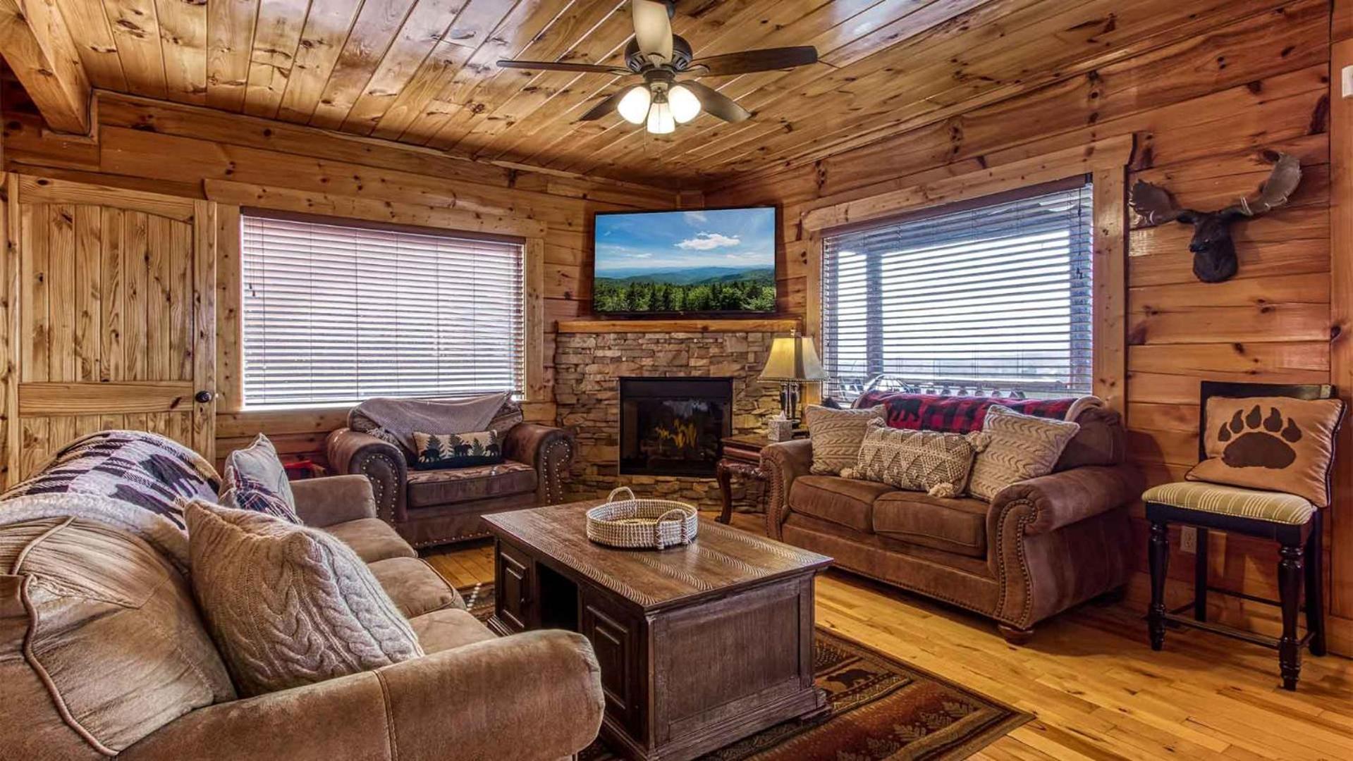 New Majestic 5 Star Amazing View, Pool, Hot Tub! Villa Pigeon Forge Luaran gambar