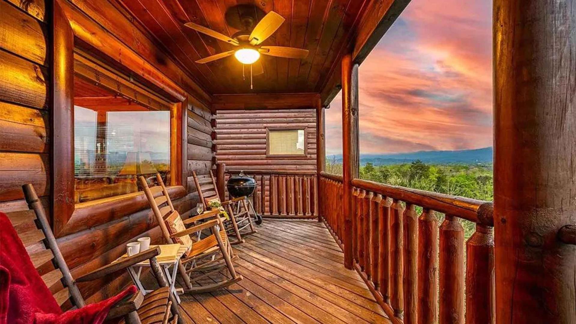 New Majestic 5 Star Amazing View, Pool, Hot Tub! Villa Pigeon Forge Luaran gambar